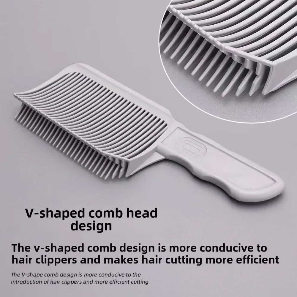 Flat Top Fading Comb | Heat-Resistant Barber Blending Comb Hair Fading Comb QXL