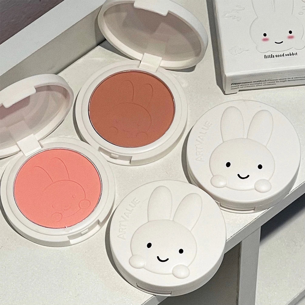 Art Value Matte Monochrome Blush Powder | 4 Shades Matte Blush Palette QXL