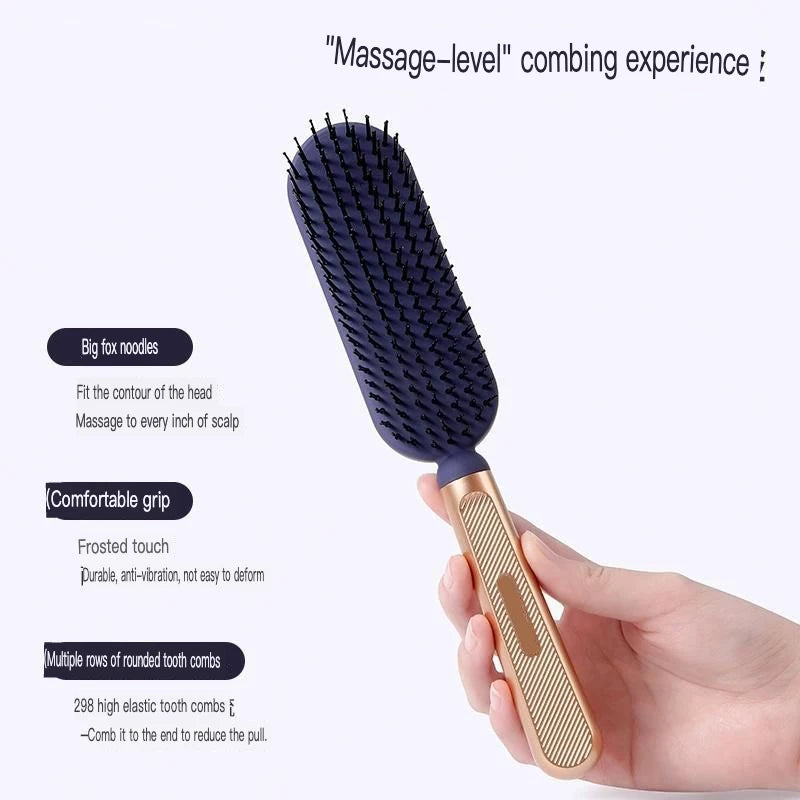 Dual-Purpose Hair Smoothing Comb | Anti-Static & Volumizing Hair Smoothing Comb QXL