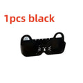 Wall-Mount No-Drill Eyeglass Case | Space-Saving Storage Eyeglass Case QXL 1pcs black