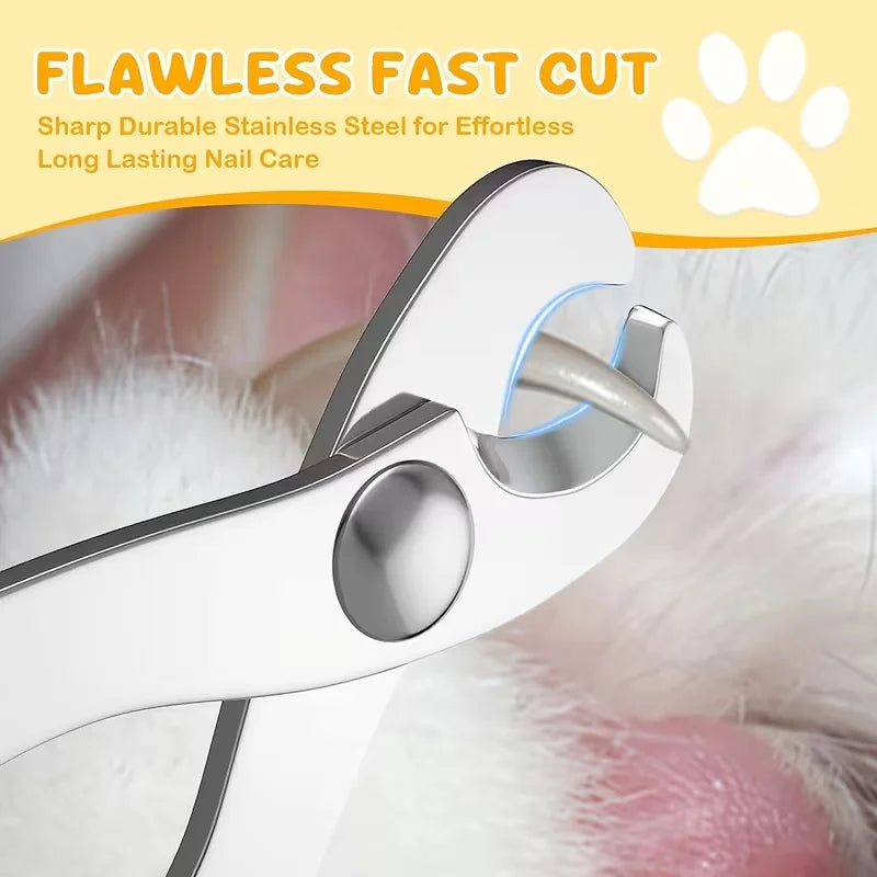 Pet Nail Grooming Kit – Stainless Steel Clipper & Grinder Pet Nail Grooming Kit QXL