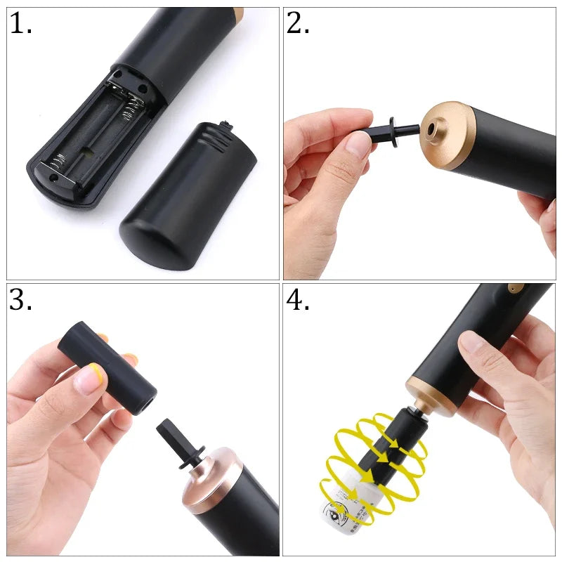 Electric Glue Shaker for Lash Glue, Nail Polish & Tattoo Ink Electric Beauty Shaker QXL