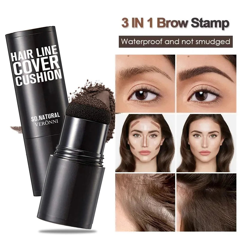 VERONNI Hairline Powder | Hair Root & Brow Concealer Hairline Shadow Powder QXL