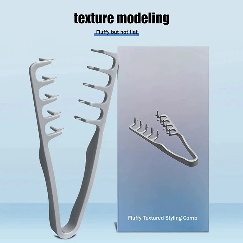Volumizing Wide-Tooth Hair Texture Comb | Dual-Side Styling Hair Styling Comb QXL