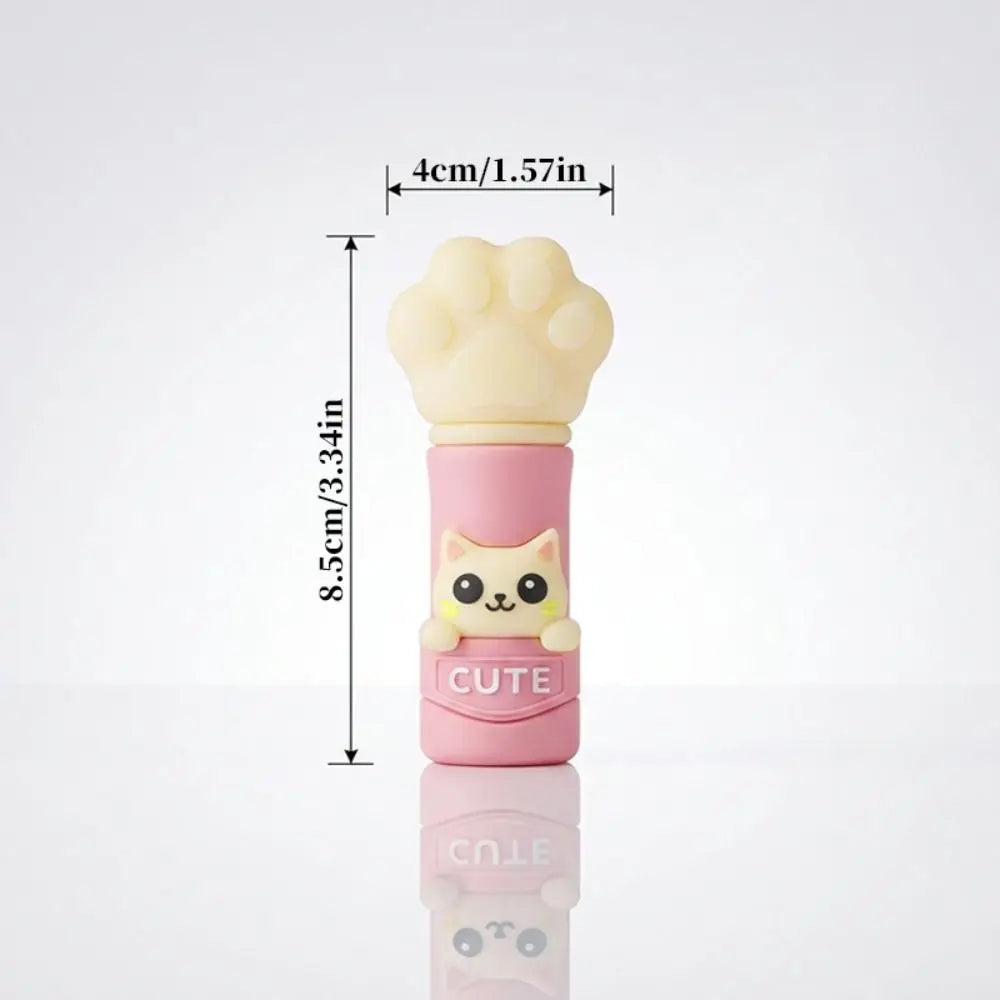 UV Color-Changing Cat Paw Mini Refillable Perfume Spray Bottle Perfume Spray Bottle QXL