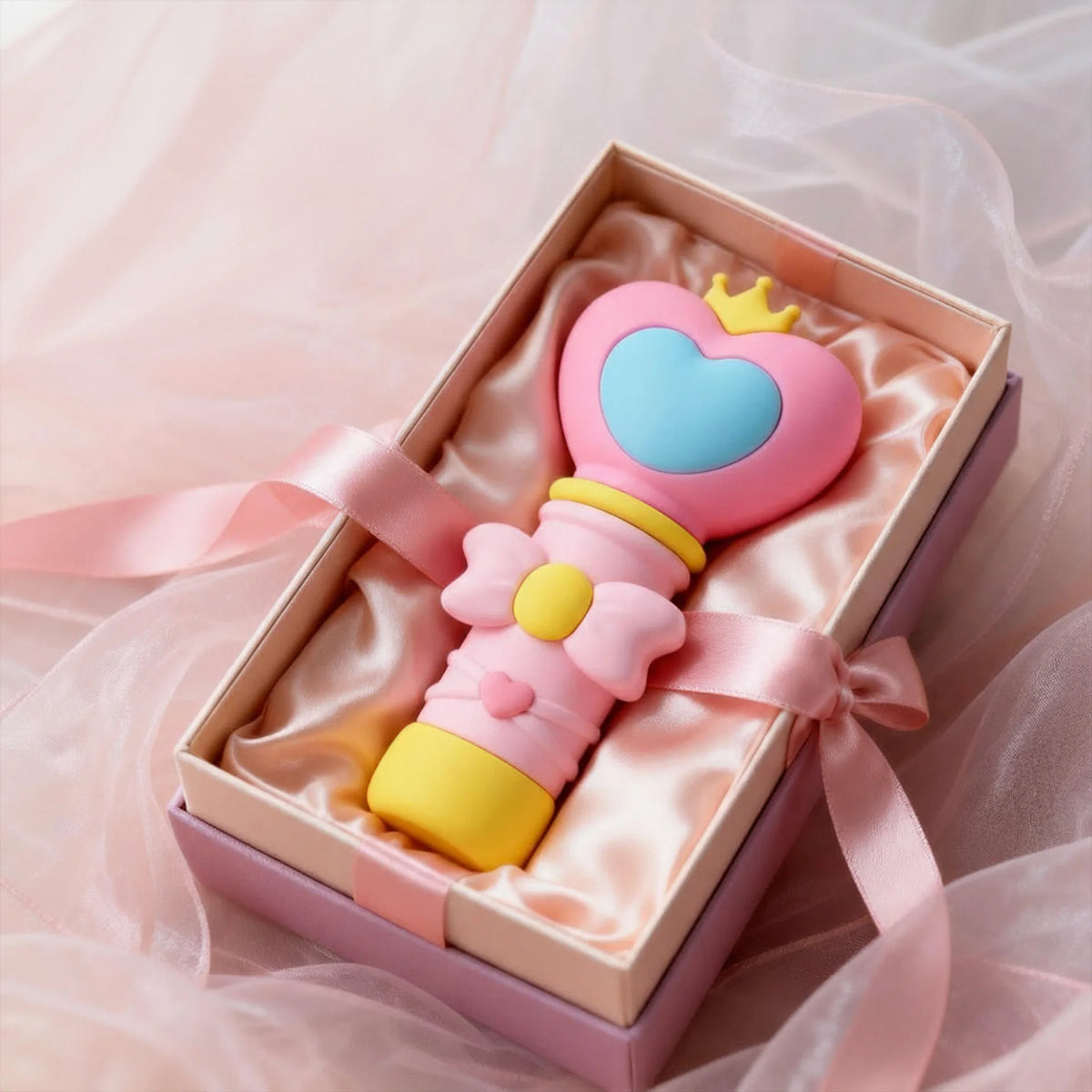 5ml Heart-Shaped Magic Wand Mini Refillable Spray Bottle Refillable Spray Bottle QXL