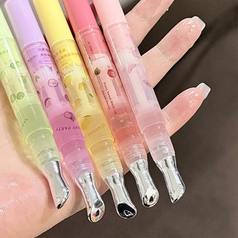 8-Color Hydrating Lip Gloss Essence | Moisturizing Tinted Lip Tinted Lip Gloss QXL