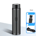 Mini USB Rechargeable Electric Shaver – Portable Travel Razor Electric Shaver QXL black