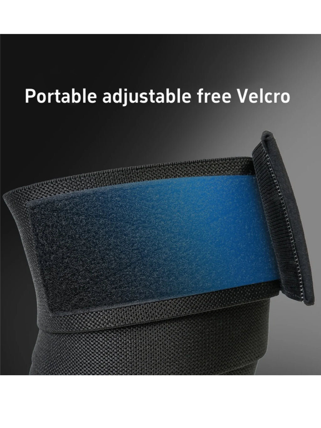 Elastic Knee Wrap Brace with Bandage Strap | Gym & Lifting Knee Wrap Brace QXL
