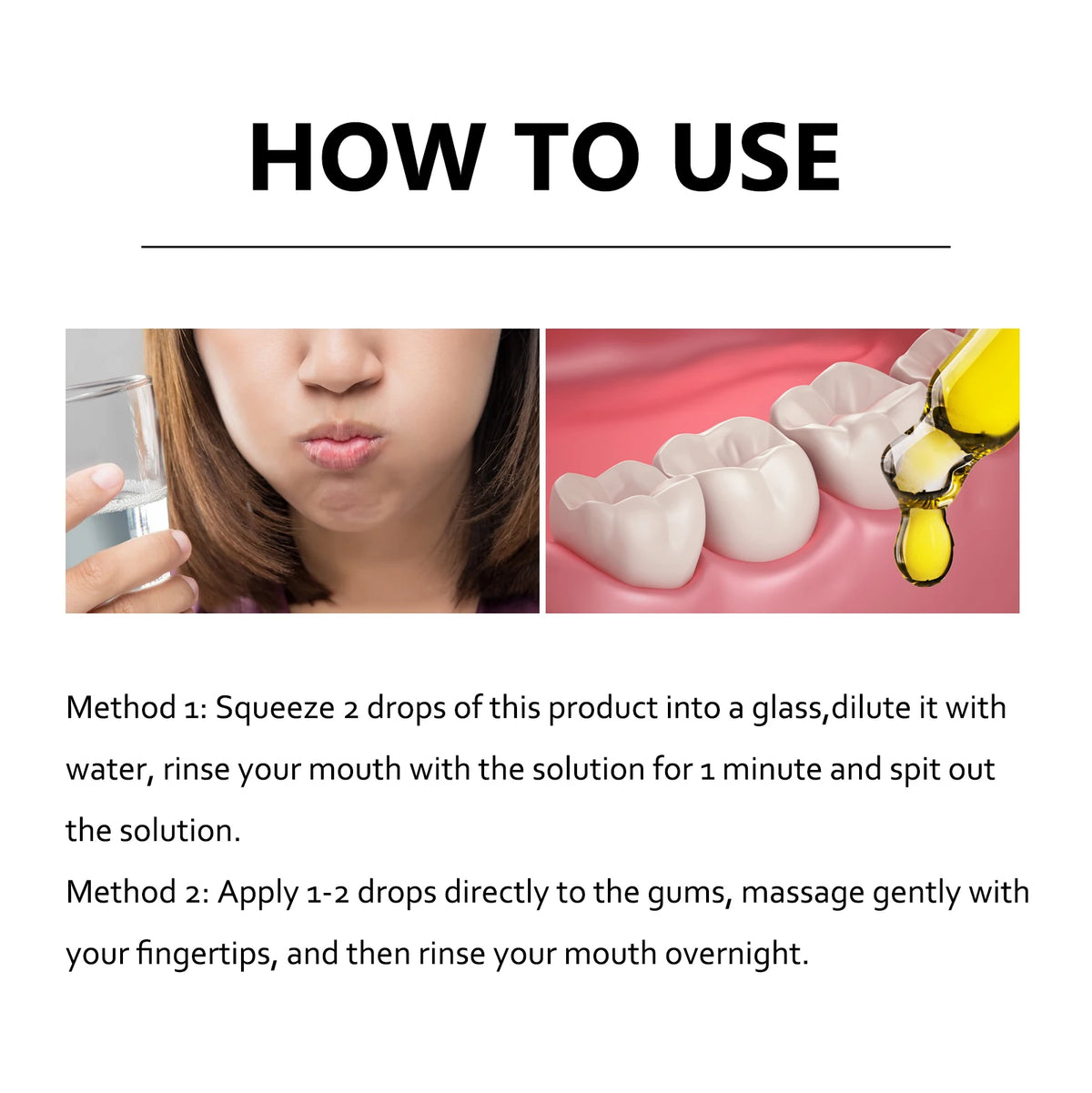 Eelhoe Gum Repair Drops | Eucalyptus Oral Care Serum 30ml Oral Care Serum QXL