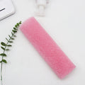 African Net Exfoliating Bath Scrubber & Loofah Towel 80x30cm Exfoliating Bath Scrubber QXL Pink