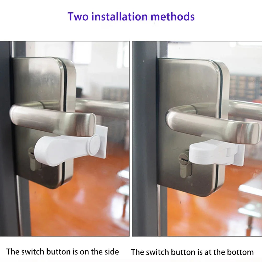 Baby-Proof Cabinet & Door Safety Lock | Child Latch Guard Baby Safety Lock QXL