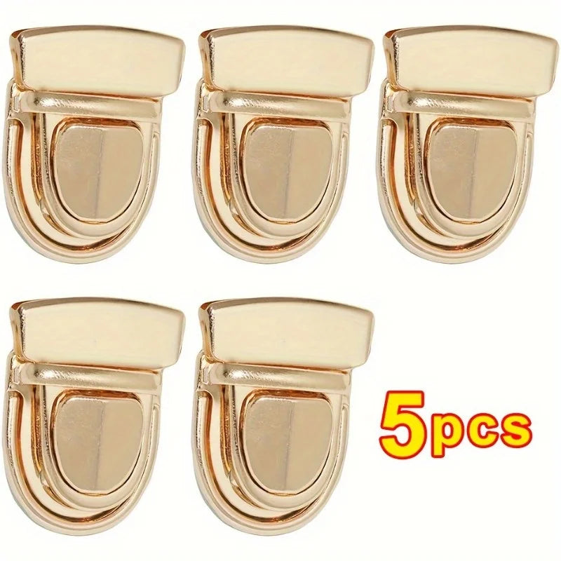 5-Pack Metal Duckbill Clasp Locks for DIY Purse & Bag Making Purse Clasp Hardware QXL 5pcs