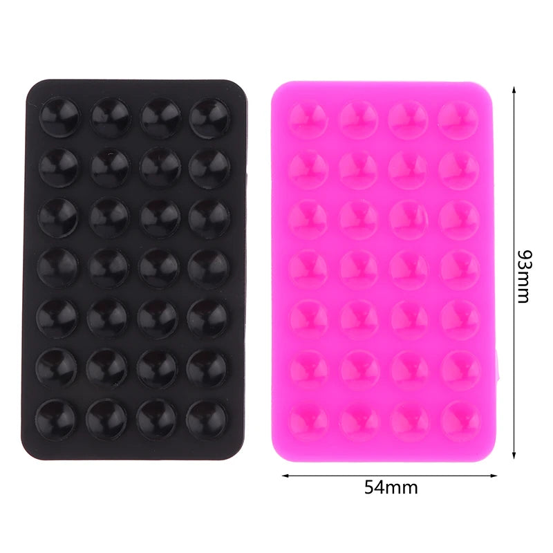 Double-Sided Silicone Suction Pad | 28-Sucker Phone Stand Grip Phone Stand Pad QXL