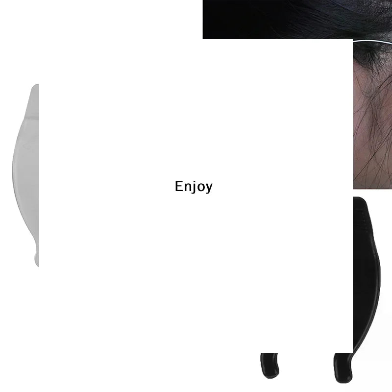 Silicone Anti-Slip Glasses Ear Hooks | Eyeglass Grip Strap Eyeglass Ear Hooks QXL