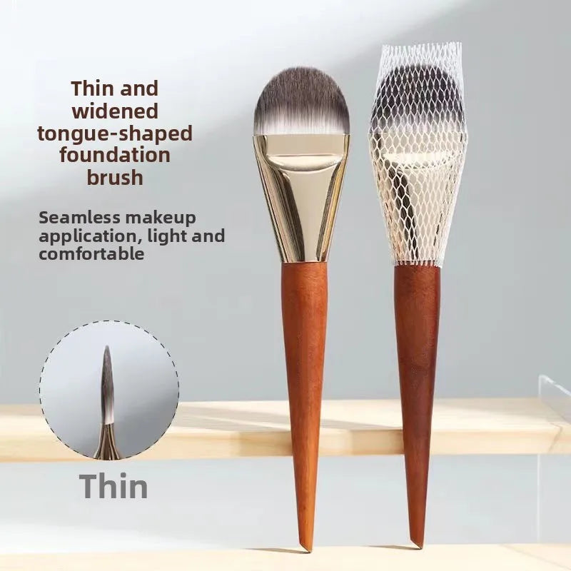 Makeup Face Brush – Foundation, Bronzer, Blush & Highlighter Makeup Face Brush QXL