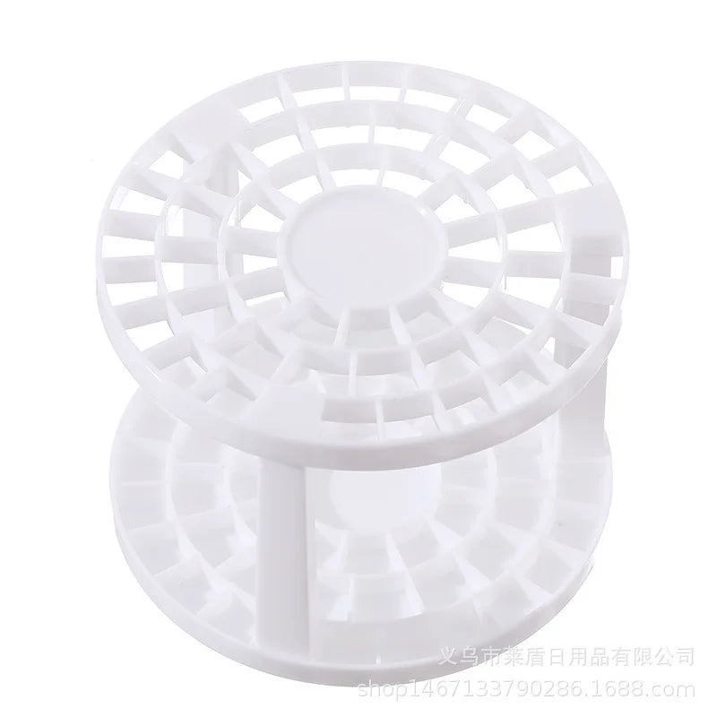 Large Capacity Makeup Brush Holder & Desktop Organizer Makeup Brush Holder QXL WHITE 1pc