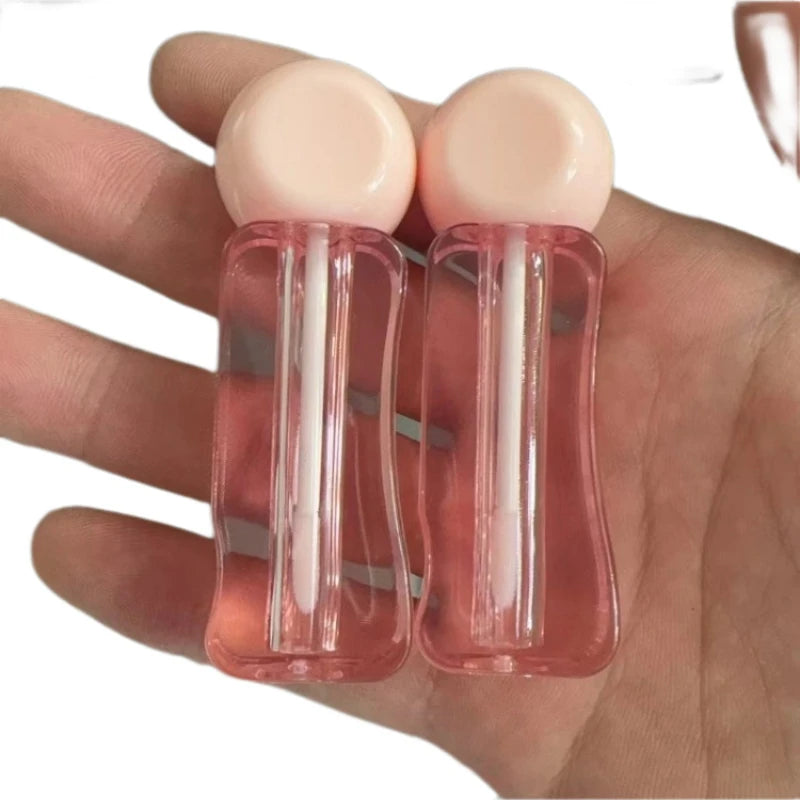 3ml Wavy Pink Empty Lip Gloss Tubes | DIY Lip Oil Containers Lip Gloss Containers QXL