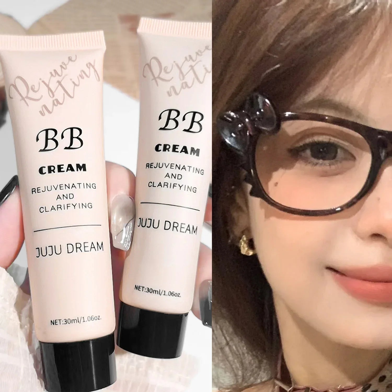 Moisturizing Liquid Foundation BB Cream | Oil Control Waterproof Liquid Foundation BB Cream QXL