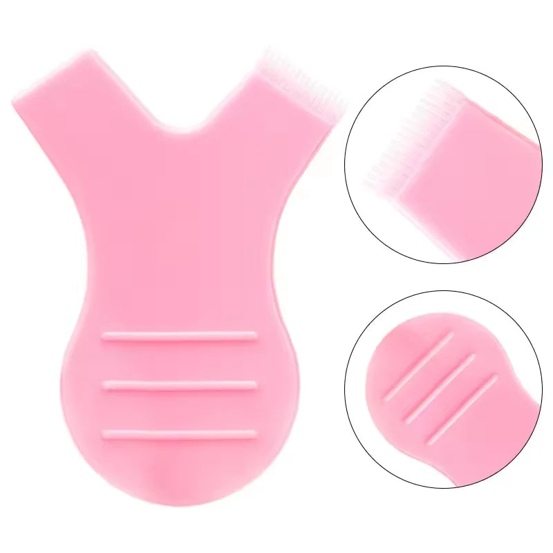 10-Pack Y-Shape Eyelash Lift Brush & Lash Cleaning Comb Set Eyelash Lift Brush QXL