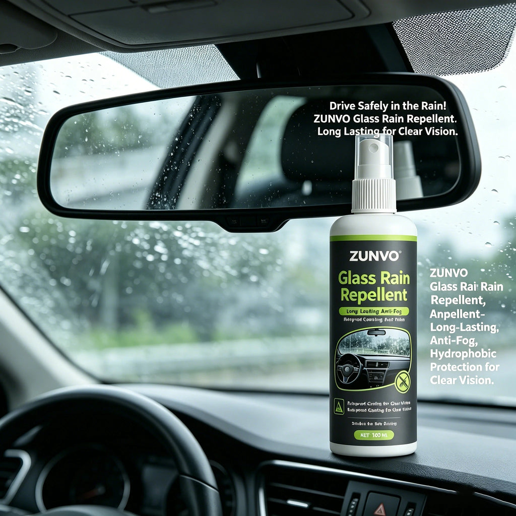 QXL Rain Repellent & Anti-Fog Glass Spray | 100ml Car Glass Coating Spray QXL