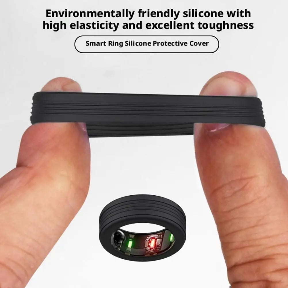 Silicone Smart Ring Case for Oura Gen4 & Samsung | S & M Smart Ring Case QXL