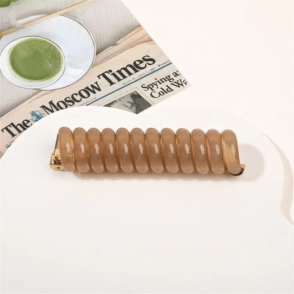 Spiral Telephone Line Hair Ties – 9 Colors Elastic Ponytail Hair Ties QXL 8