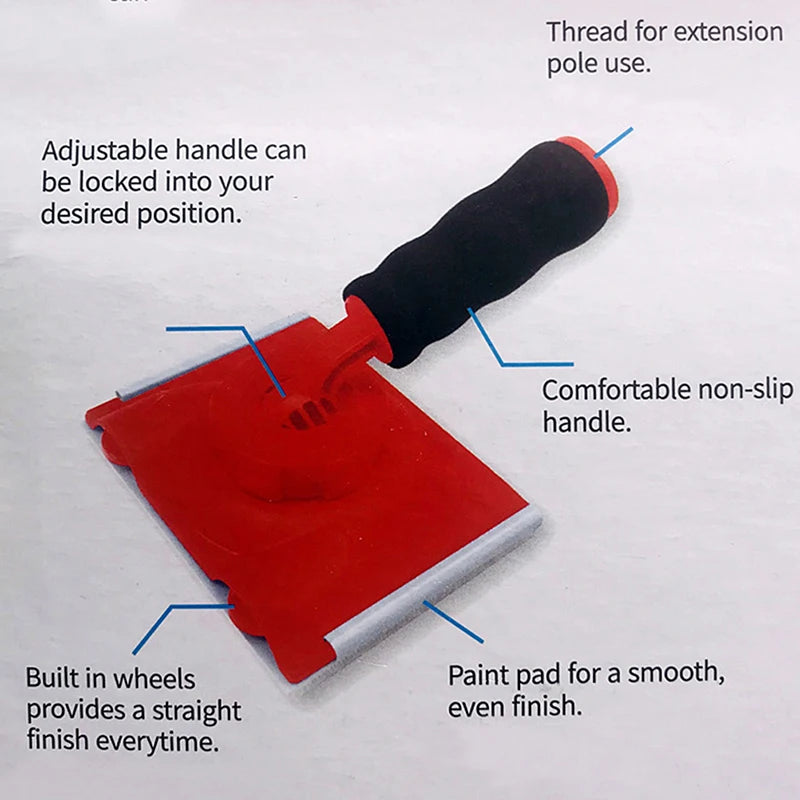 Paint Edger Brush | Wall Ceiling Corner Trimmer Tool Paint Edger Brush QXL