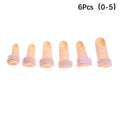 Adjustable Finger Splint Brace Set 4/5/6-Pc | Joint Support Finger Splint Brace QXL 0-5