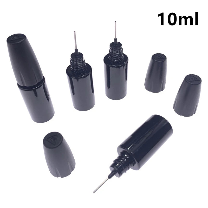 10ml Precision Tip Squeeze Bottle | PET Refillable Sub-Bottle Precision Squeeze Bottle QXL Default Title
