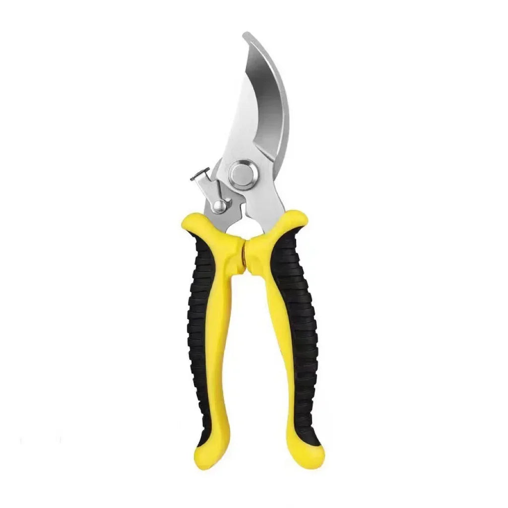 Professional Garden Pruning Shears – Stainless Steel Branch Trimmer Garden Pruning Shears QXL M363 Yellow