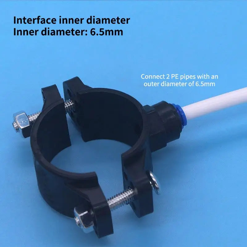 Adjustable Drain Hose Clamps 38–58mm | 1/4" OD | 1–3 Pack Hose Clamp QXL