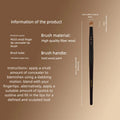 Moji M233 Fingertip Concealer & Lip Brush | Goat Hair Concealer Lip Brush QXL Mojie M233 Small