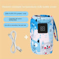USB Portable Baby Bottle Warmer & Stroller Insulated Bag Baby Bottle Warmer QXL USB B360 blue No plug
