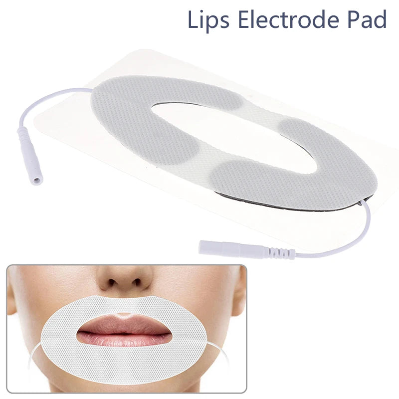 Lips Electrode Pad for Face Pulse Massager | Replacement Patch Electrode Replacement Pad QXL