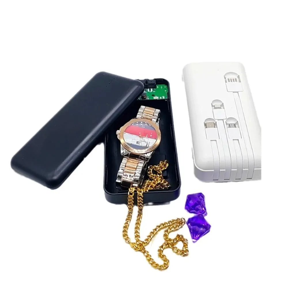 Power Bank Hidden Storage Box | Secret Stash for Jewelry & Cash Diversion Storage Box QXL