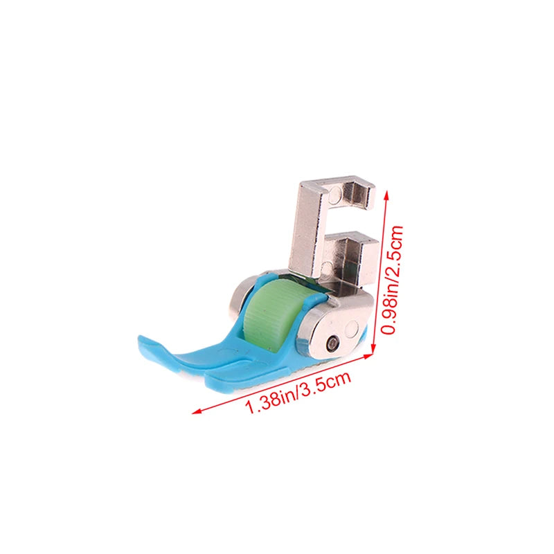 Plastic Roller Presser Foot | Non-Stick Sewing Machine Foot Sewing Machine Foot QXL