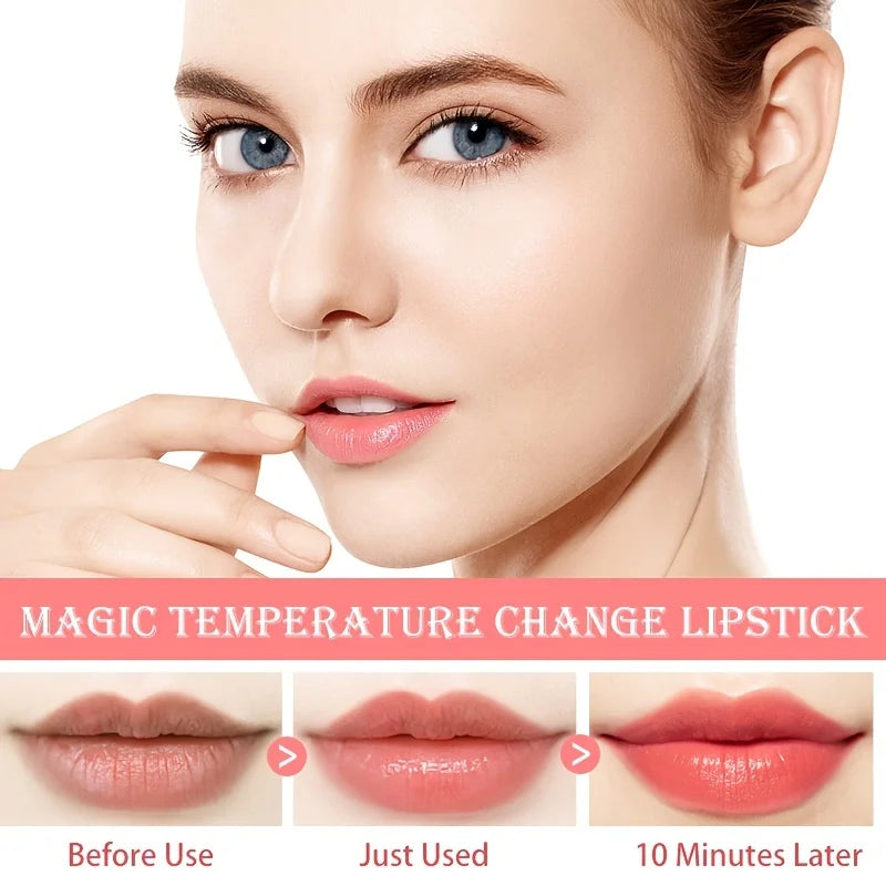 Crystal Flower Jelly Lipstick | Color-Changing Lip Gloss Balm Jelly Lip Gloss QXL