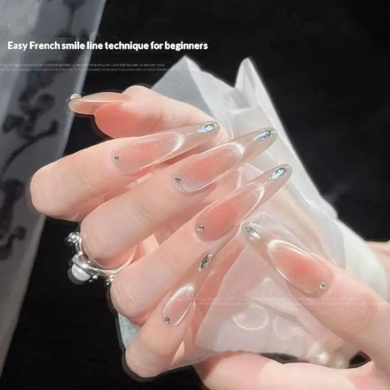 Cat Eye Nail Magnet | Black Hole & Hollow Effect Tool Nail Art Magnet QXL