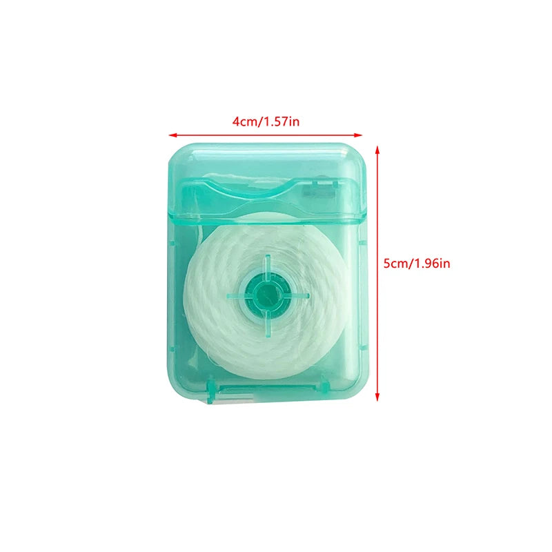 50M Water-Expanding Fluffy Dental Floss | Interdental Roll Dental Floss Roll QXL