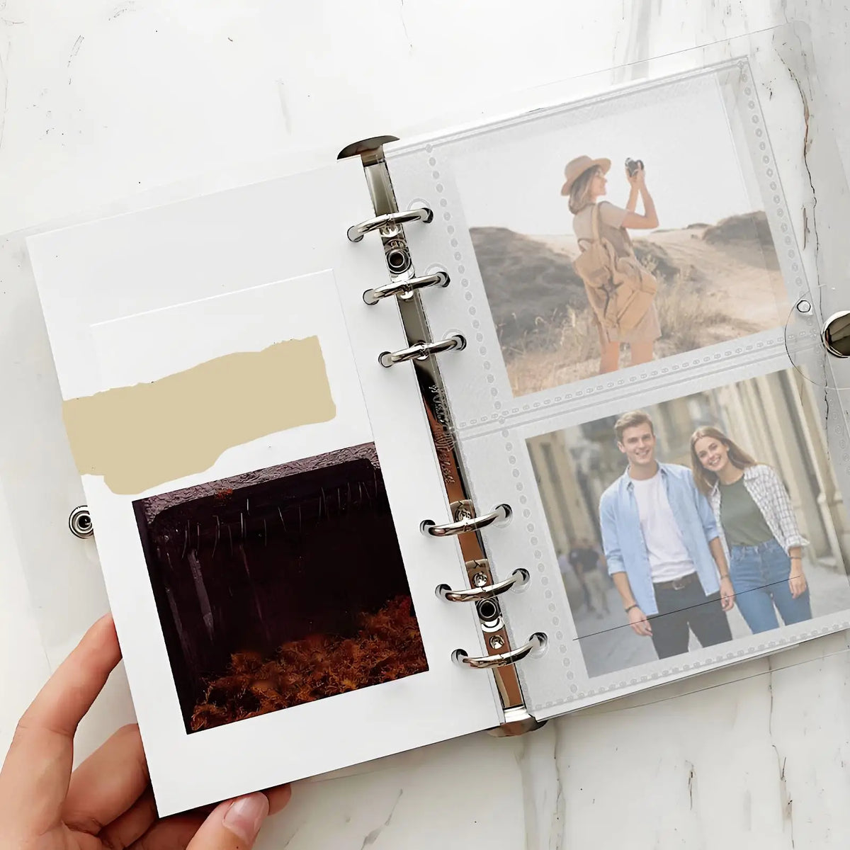 10-Pack A6 Binder Inserts | Clear Top-Loading Pocket Sleeves Binder Pocket Sleeves QXL