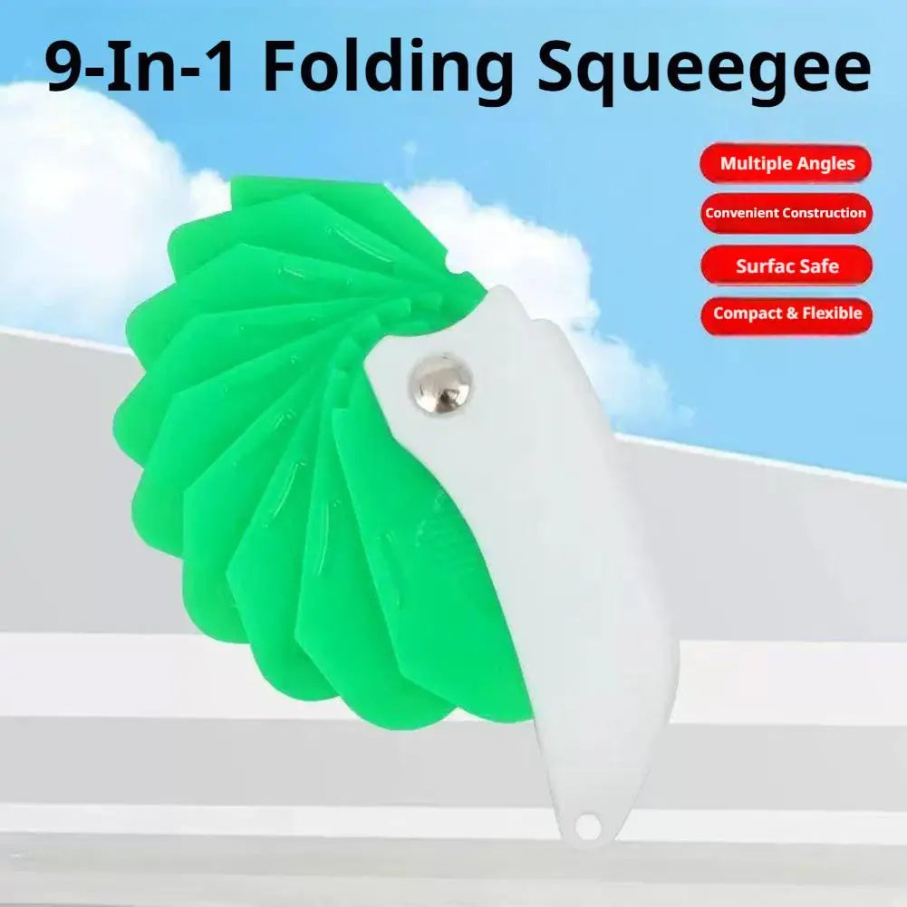 9-in-1 Folding Caulking Scraper | Multi-Angle Sealant Tool Caulking Scraper Tool QXL