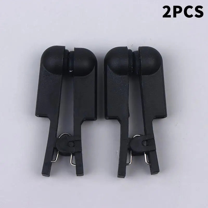 2-Pack Silicone Electrode Clip Adapters | 2.0mm Pin TENS EMS Electrode Clip Adapters QXL