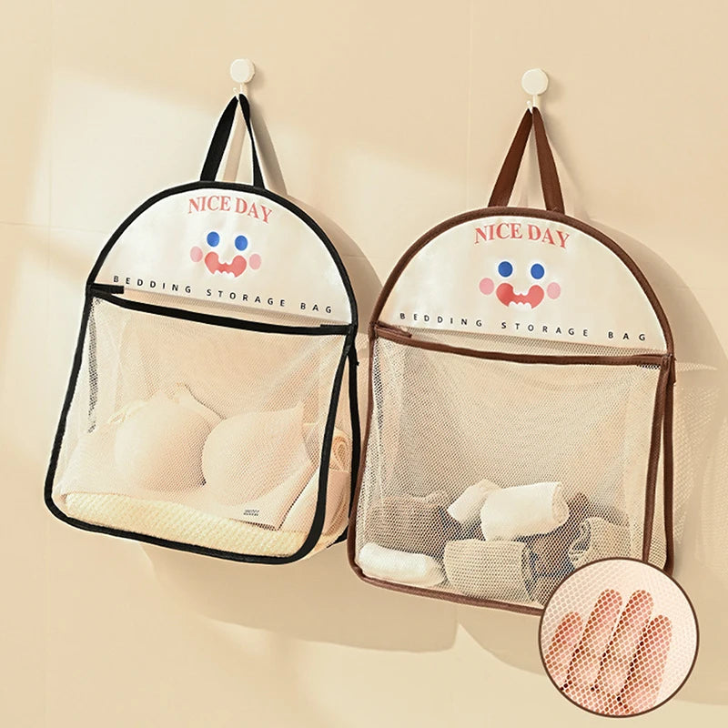 Hanging Mesh Closet Organizer Bag – Clothes, Socks & More Hanging Closet Organizer QXL