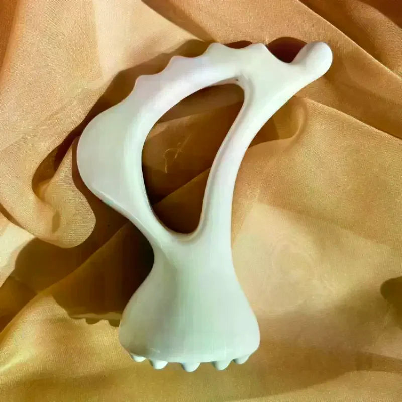 YOVIP Ceramic Gua Sha Board – Face & Body Massage Tool Gua Sha Massage Tool QXL