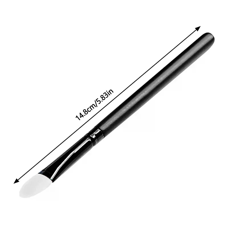 YOVIP Silicone Eyeshadow & Lip Brush – Food-Grade Applicator Silicone Makeup Brush QXL