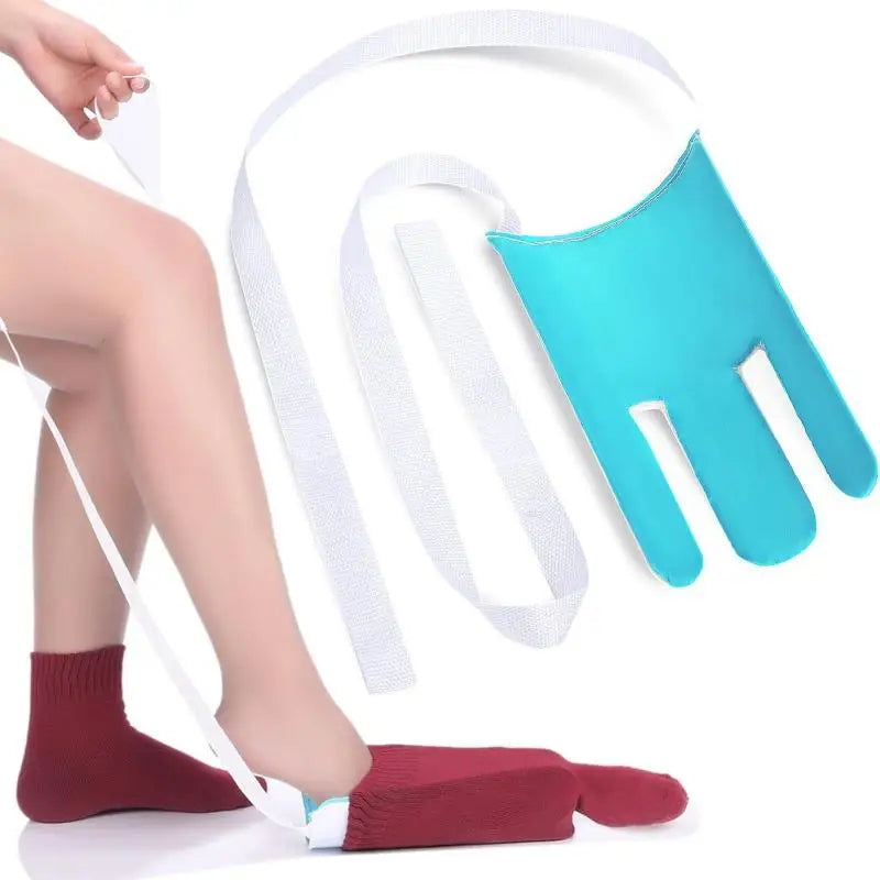 Sock Aid Tool | Easy On & Off Sock Threader – No Bending Sock Dressing Aid QXL