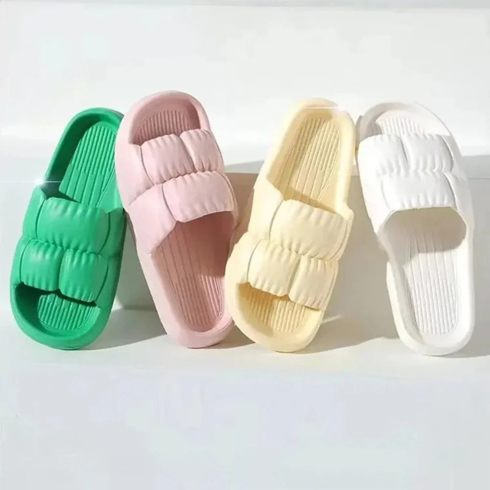 Soft EVA Non-Slip Slippers | Unisex Home & Bath Sandals EVA Home Slippers QXL
