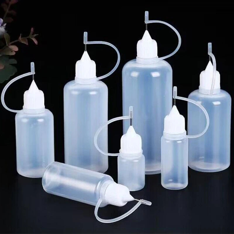 Needle Tip Squeeze Bottles 5–100ml | Glue & Oil Applicator Needle Tip Applicator Bottle QXL