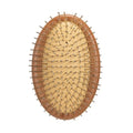 Round Bamboo Cushion Hair Brush | Anti-Static Massage Comb Bamboo Hair Brush QXL steel needle